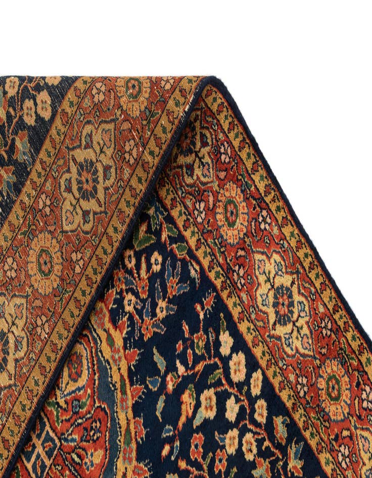 Detail image of  4' x 6'  Hand Knotted Sarough Wool Rug