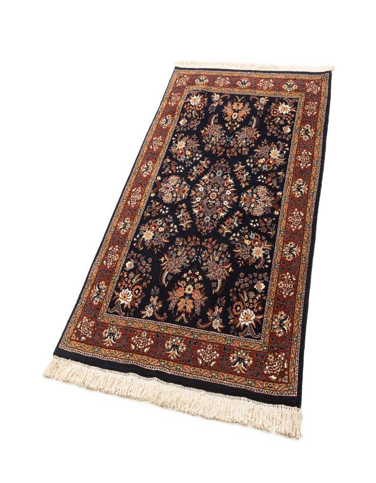 Detail image of  4' x 6'  Hand Knotted Sarough Oriental Wool Rug