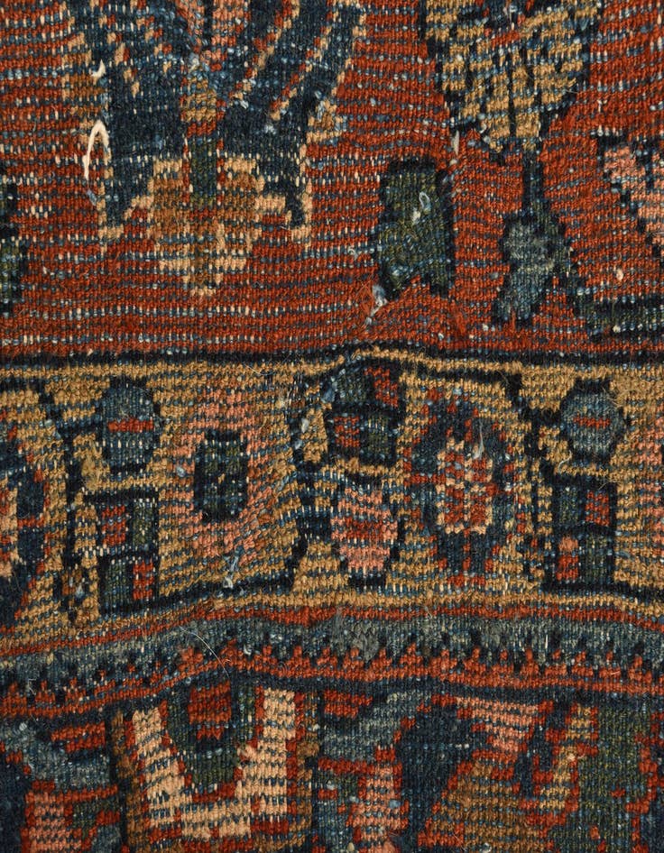 Detail image of  8' 7 x 12' 6  Hand Knotted Sarough Persian Wool Rug