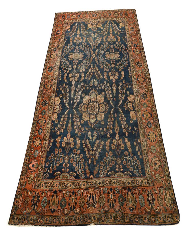 Detail image of  8' 7 x 12' 6  Hand Knotted Sarough Persian Wool Rug