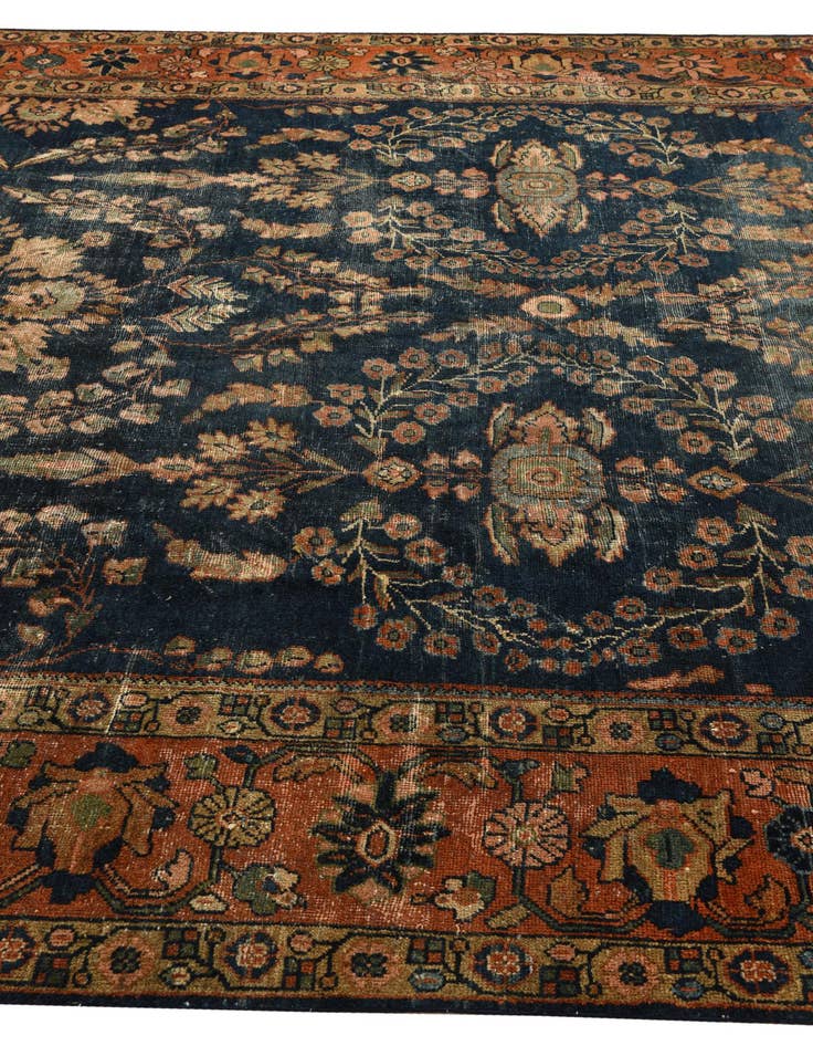 Detail image of  8' 7 x 12' 6  Hand Knotted Sarough Persian Wool Rug