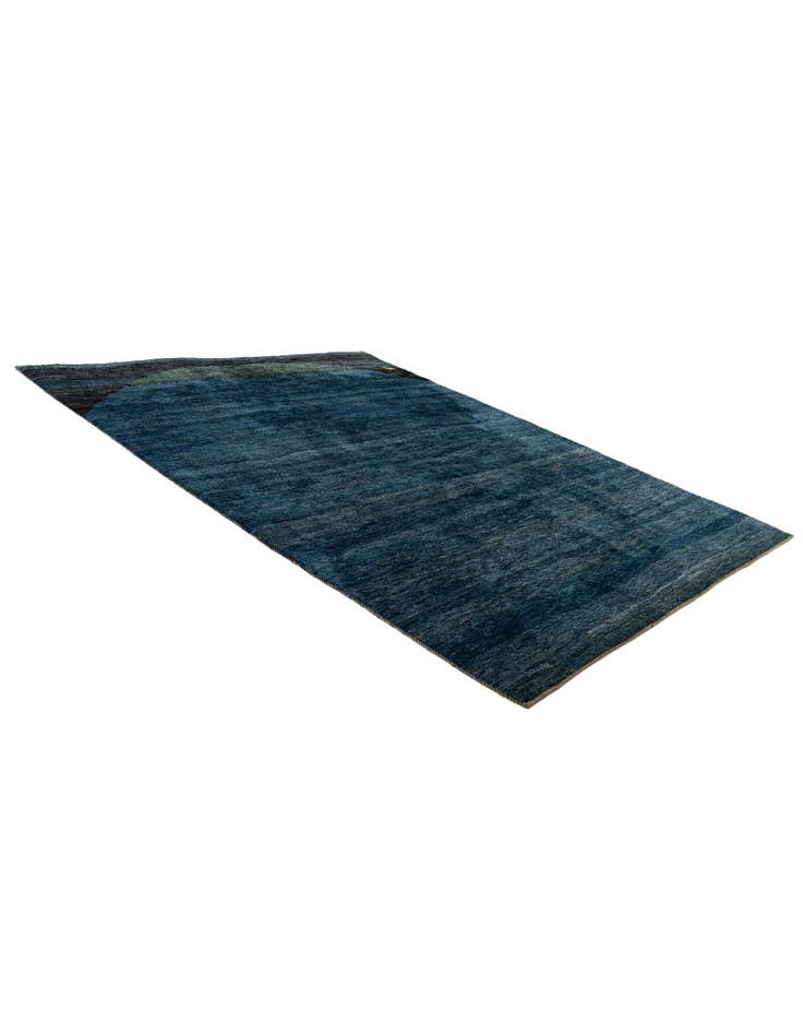 Detail image of  8' 7 x 10' 9  Hand Knotted Shiraz-Gabbeh Persian Wool Rug