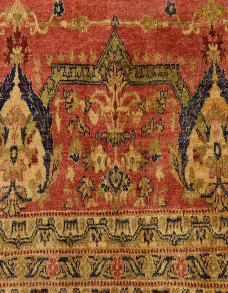 Detail image of  12' 4 x 21' 11  Hand Knotted Tabriz Hadji Jalili Oriental Rug