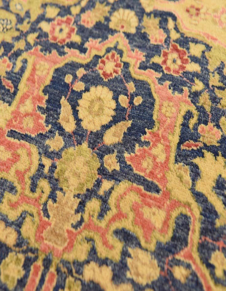 Detail image of  12' 4 x 21' 11  Hand Knotted Tabriz Hadji Jalili Oriental Rug