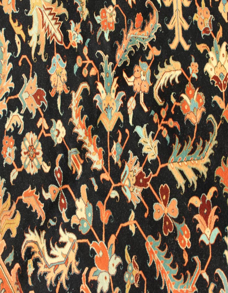 Detail image of  11' 6 x 16' 9  Hand Knotted Tabriz Persian Rug