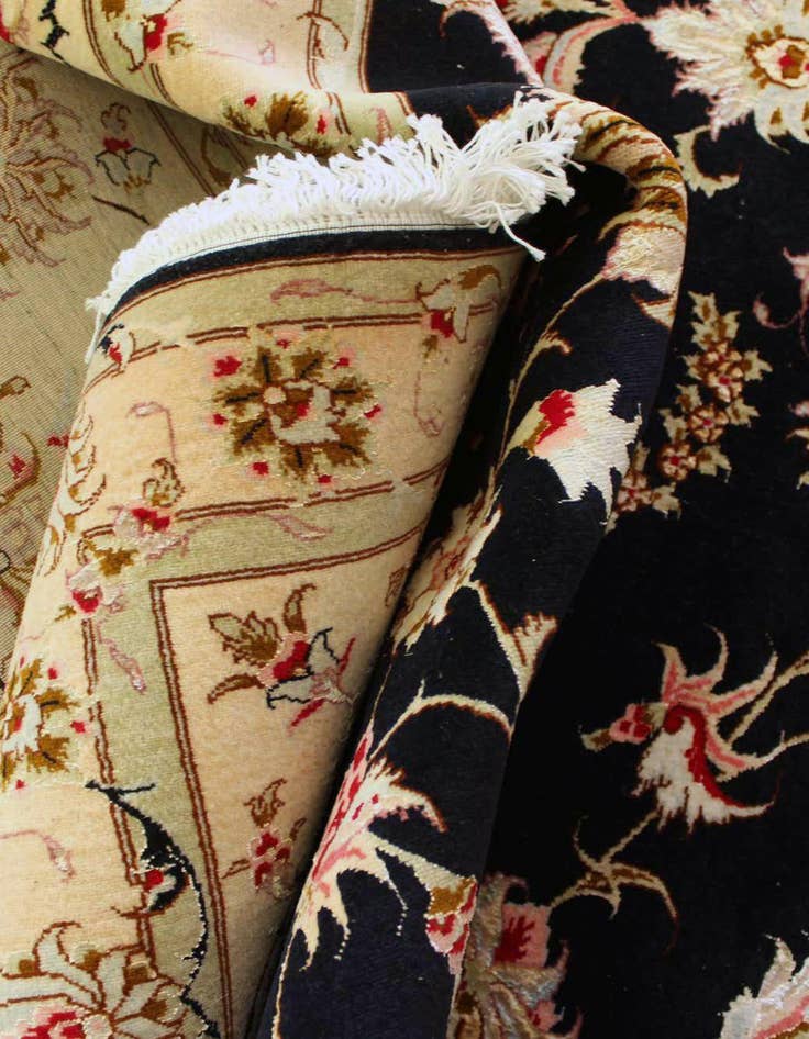 Detail image of  11' 5 x 14' 2  Hand Knotted Tabriz Persian Rug