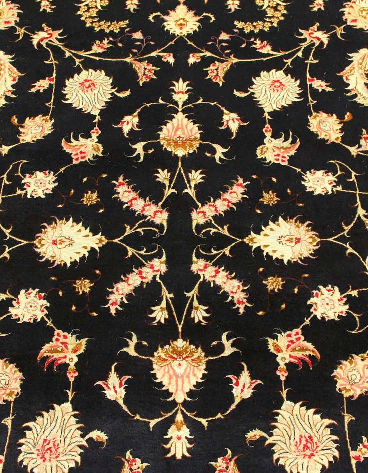 Detail image of  11' 5 x 14' 2  Hand Knotted Tabriz Persian Rug