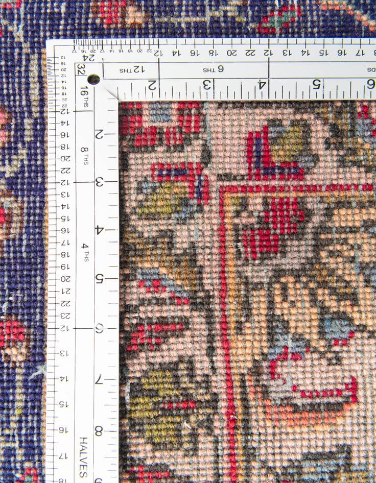 Detail image of  9' x 11' 8  Hand Knotted Tabriz Persian Wool Rug