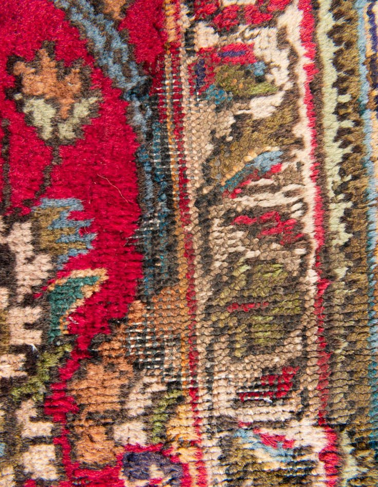 Detail image of  9' x 11' 8  Hand Knotted Tabriz Persian Wool Rug