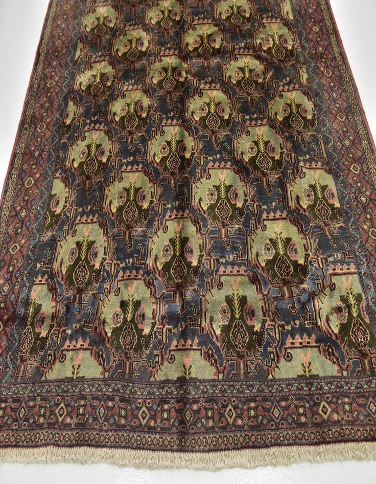 Detail image of  6' 5 x 9' 6  Hand Knotted Tabriz Persian Wool Rug