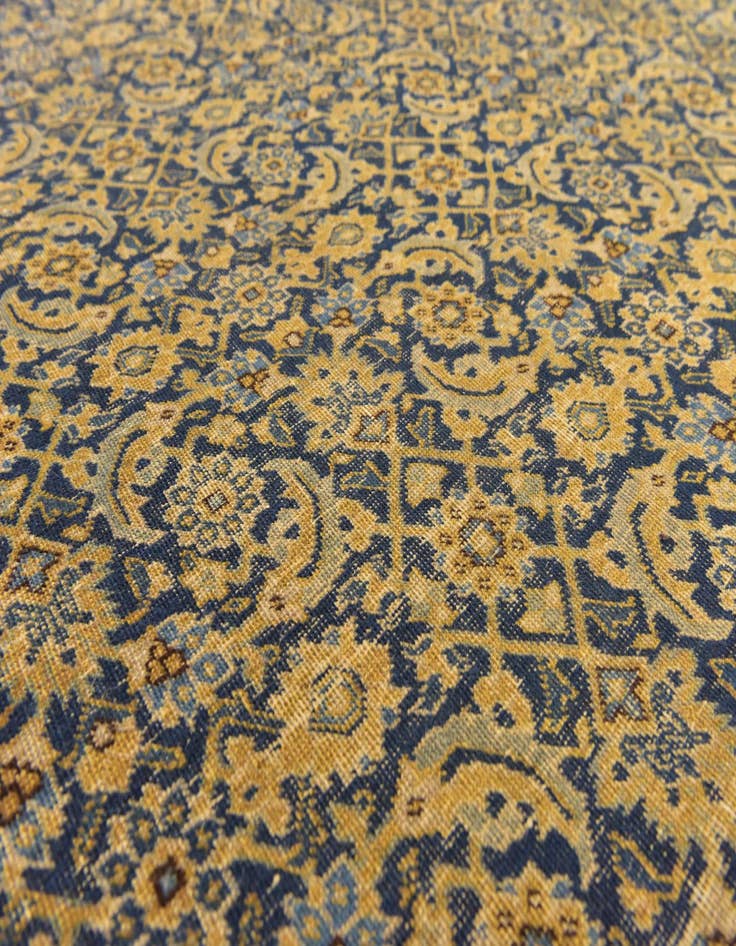 Detail image of  9' 4 x 12'  Hand Knotted Tabriz Persian Wool Rug