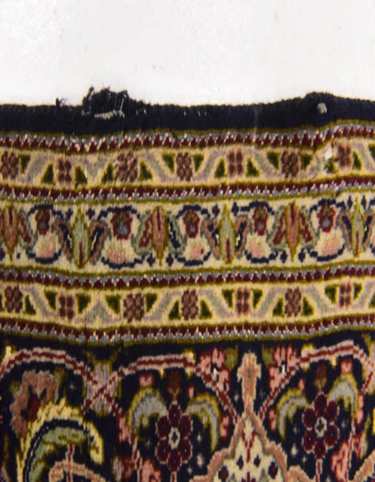 Detail image of  6' 8 x 9' 10  Hand Knotted Tabriz Persian Rug