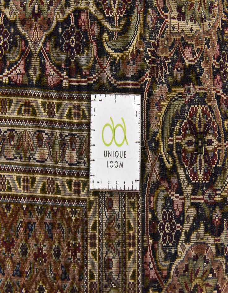 Detail image of  6' 8 x 9' 10  Hand Knotted Tabriz Persian Rug