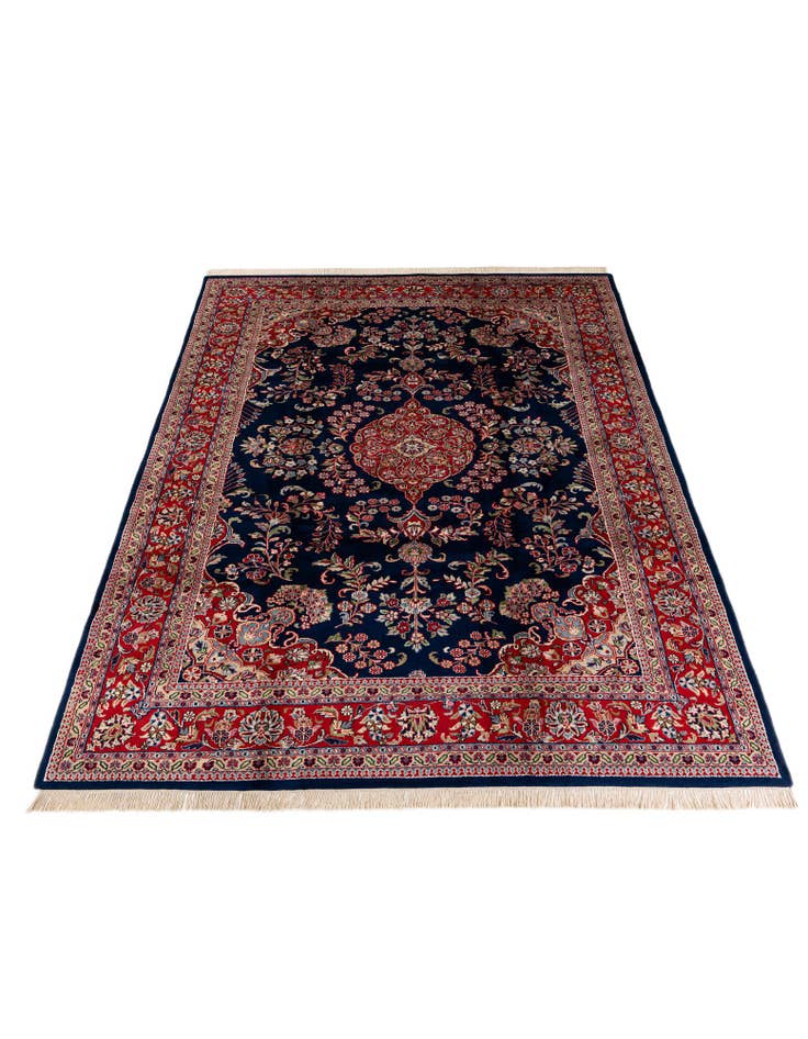 Detail image of  7' 5 x 10' 5  Hand Knotted Tabriz Oriental Wool Rug