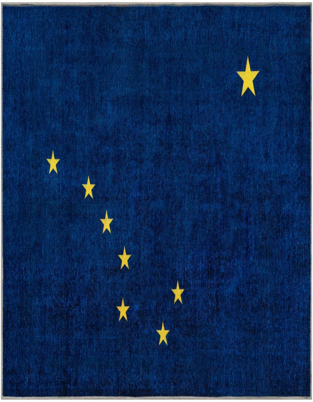 Primary image  4' x 6' Alaska The Flag Collection Rug