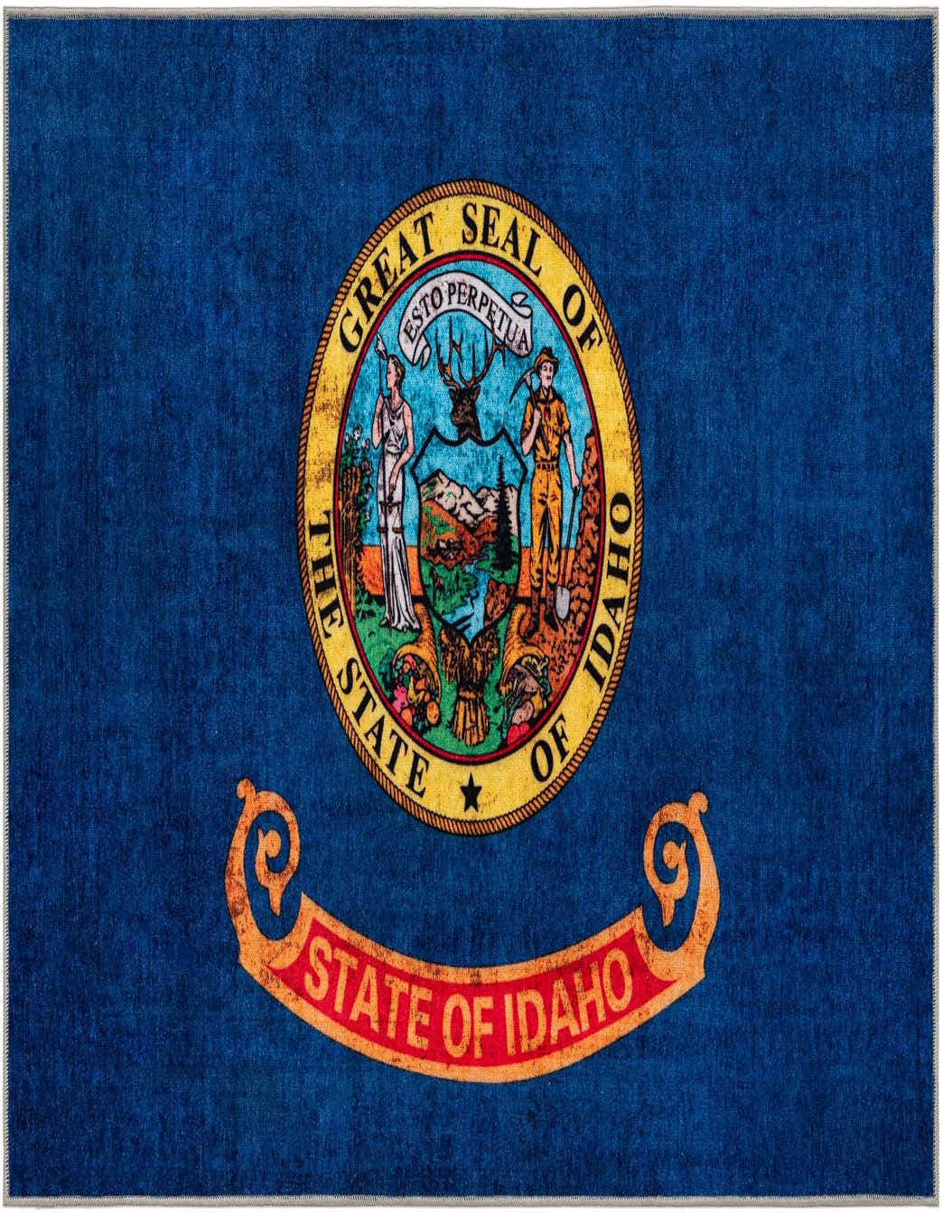 Primary image  6' x 9' Idaho The Flag Collection Rug