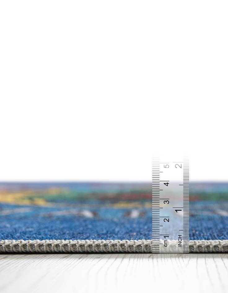 Detail image of  8' x 11' Maine The Flag Collection Rug