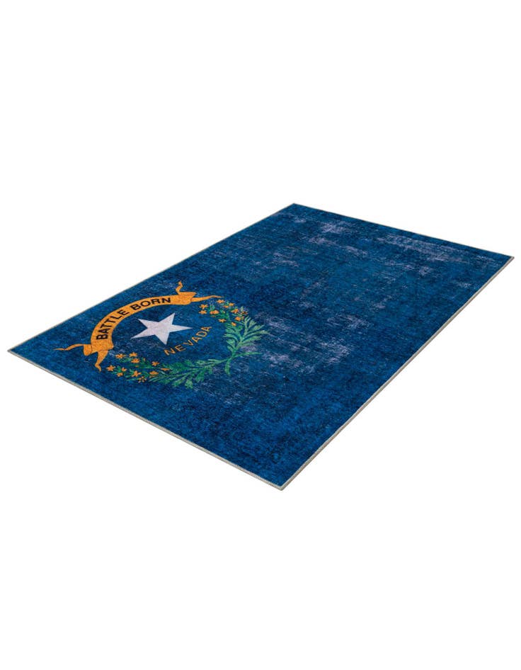 Detail image of  4' x 6' Nevada The Flag Collection Rug