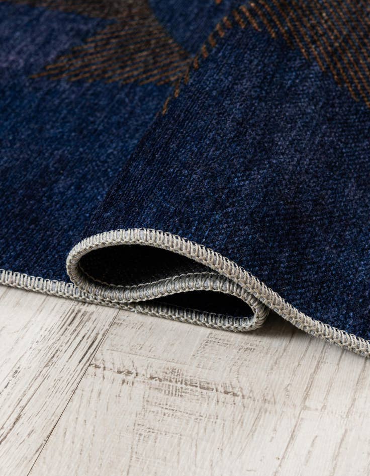 Detail image of  5' x 7' North Dakota The Flag Collection Rug