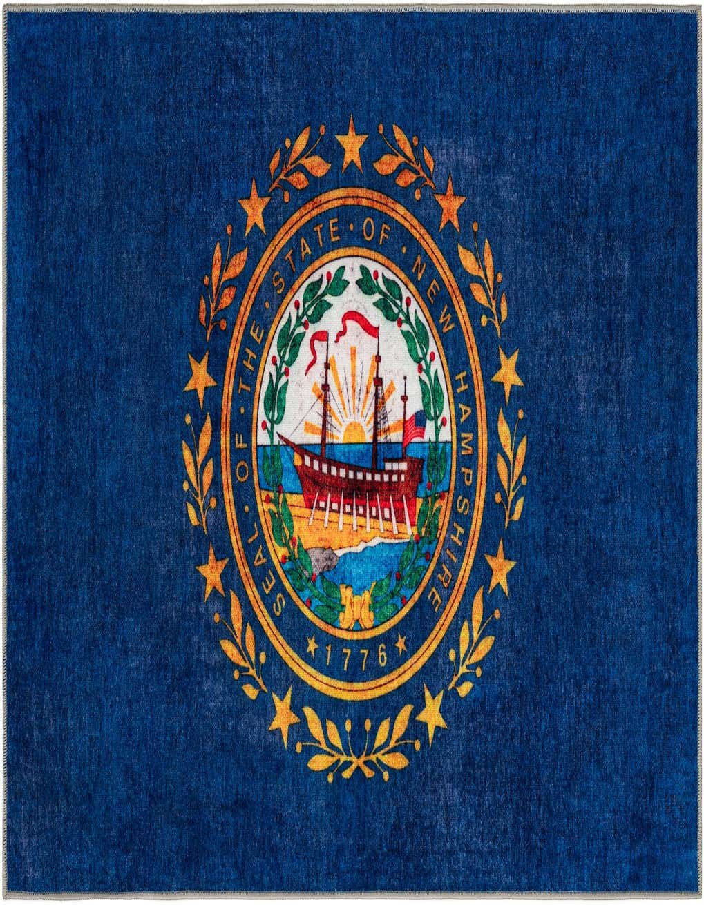 Primary image  8' x 10' New Hampshire The Flag Collection Rug