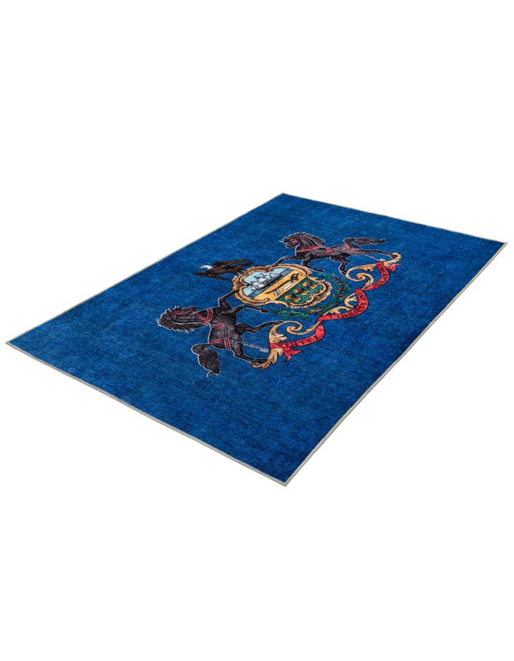 Detail image of  4' x 6' Pennsylvania The Flag Collection Rug