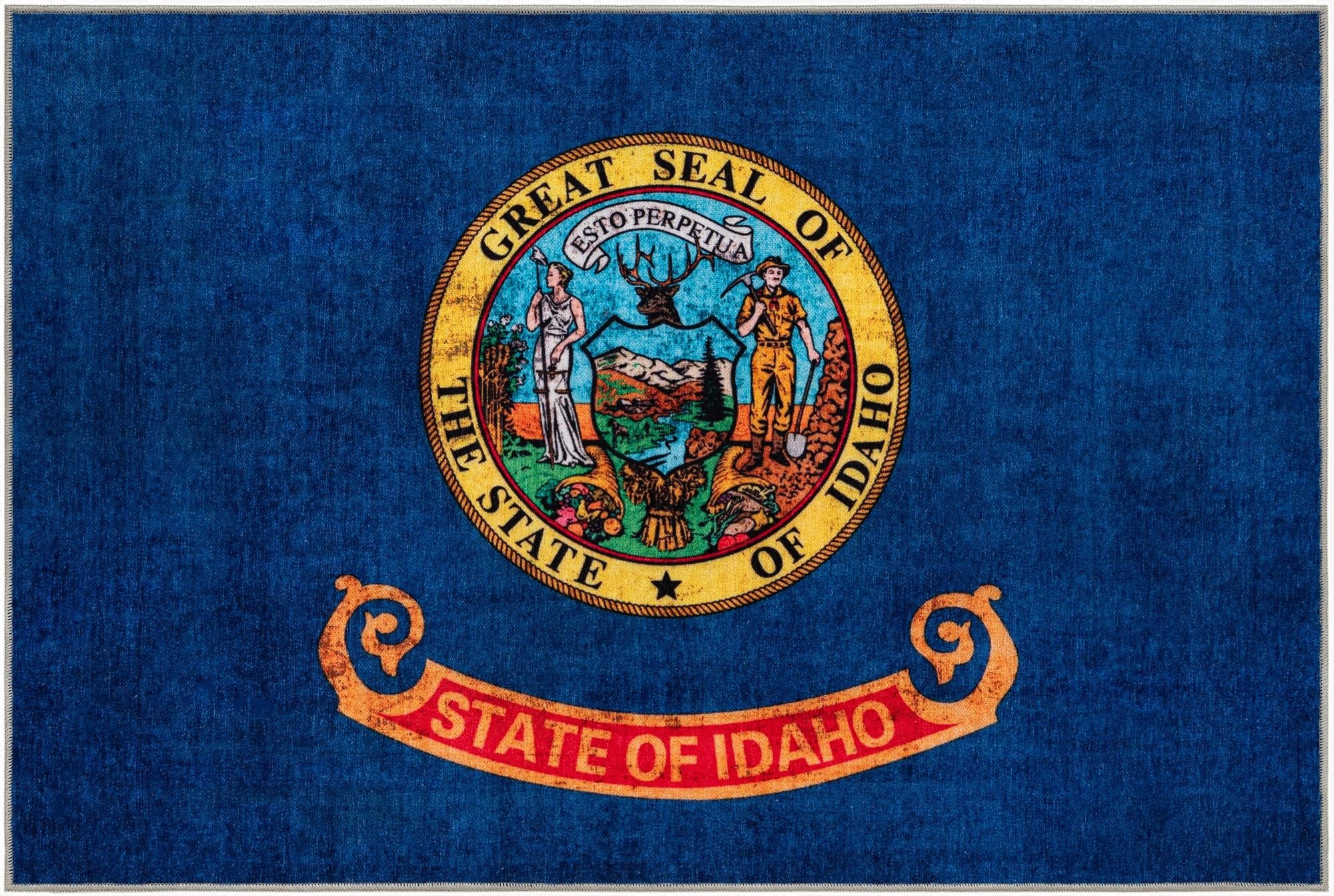Primary image  6' x 9' Idaho The Flag Collection Rug