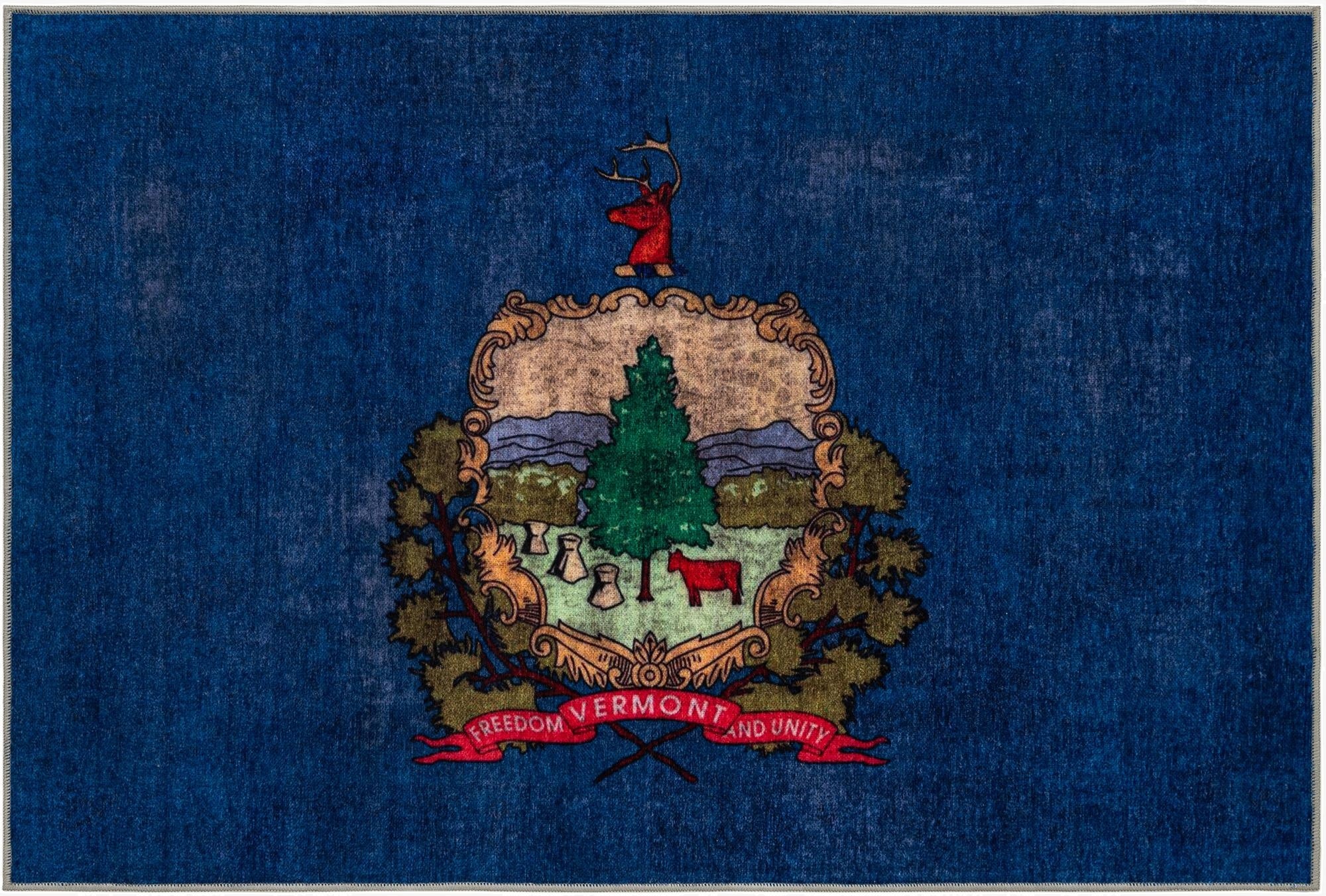  5' x 8' Vermont The Flag Collection Rug