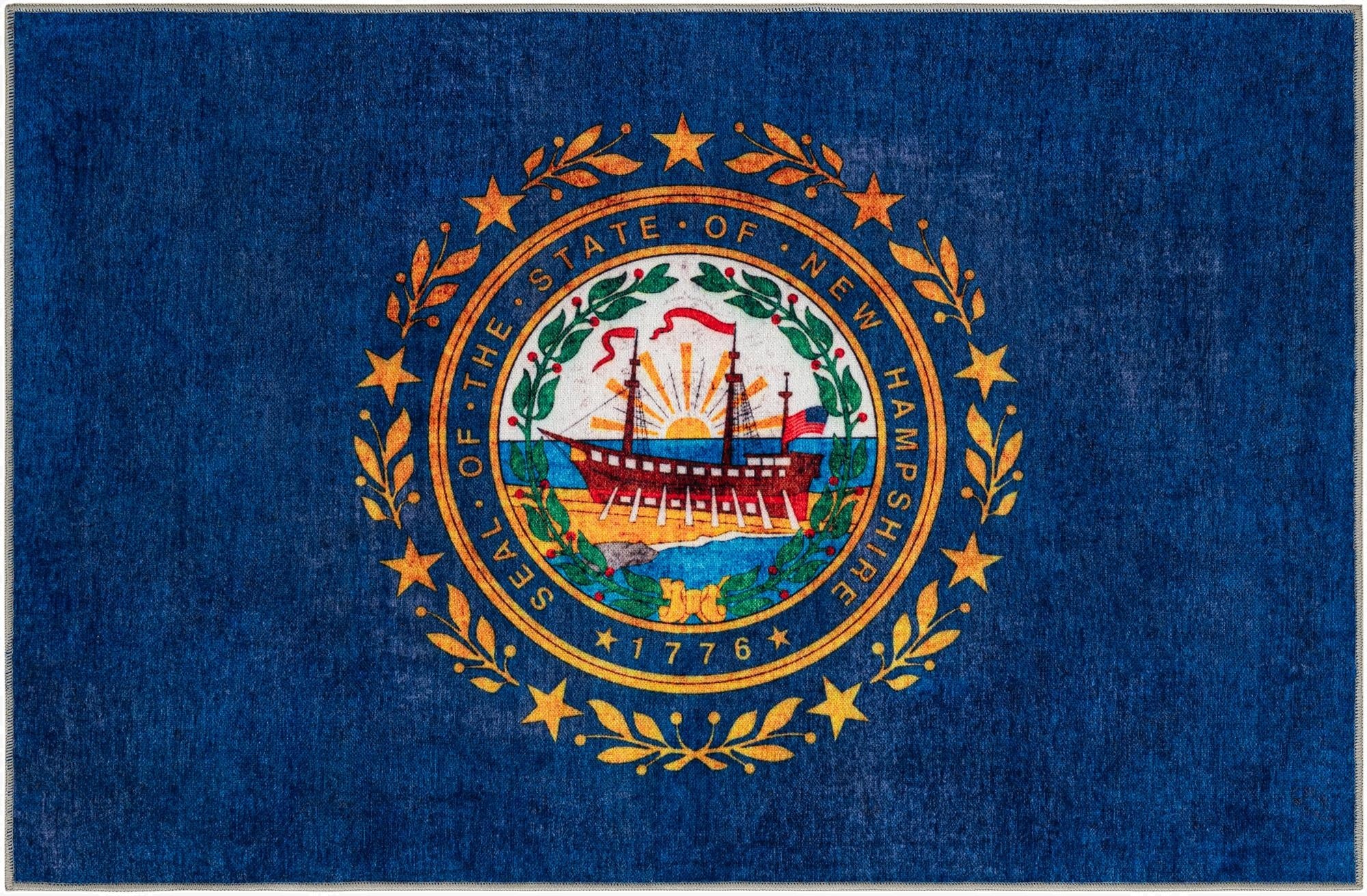  3' 3 x 5' 3 New Hampshire The Flag Collection Rug