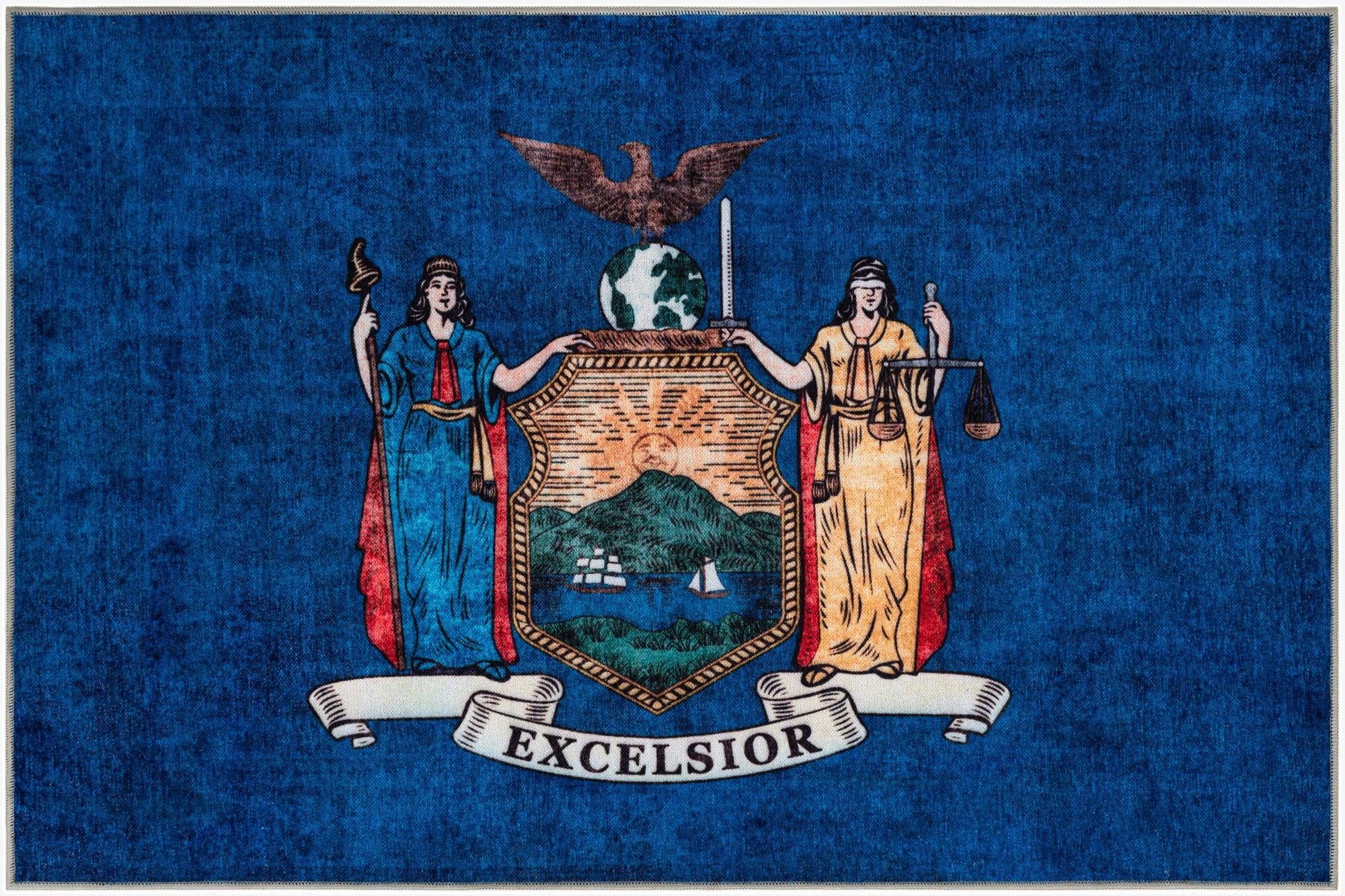  2' x 3' New York The Flag Collection Rug