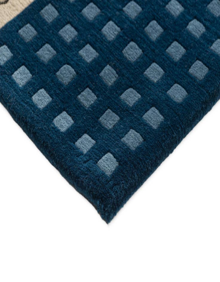 Detail image of  2' 6 x 4' 7  Hand Knotted Tibet Wool Rug