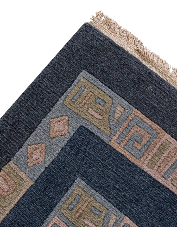 Detail image of  8' 7 x 11' 10  Hand Knotted Tibet Wool Rug