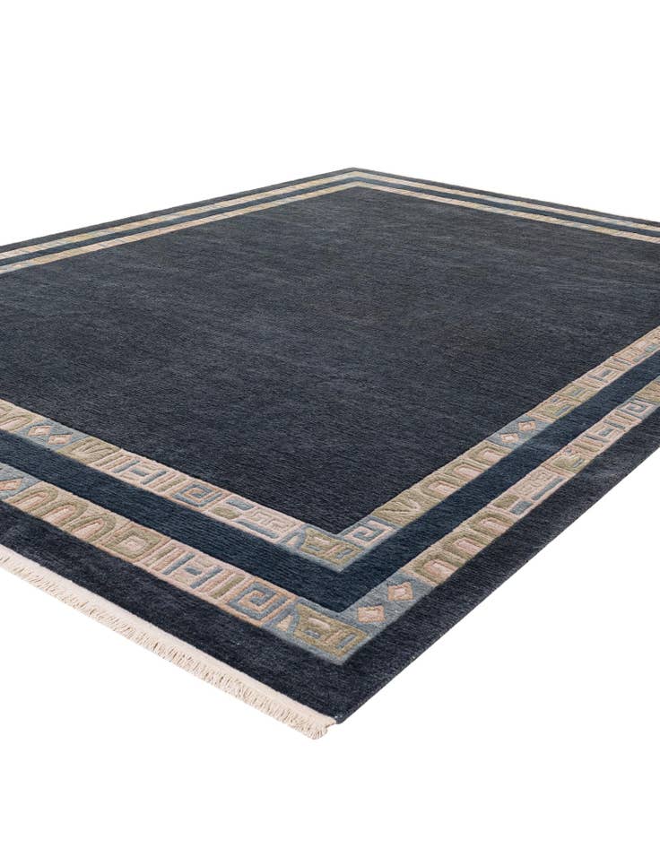 Detail image of  8' 7 x 11' 10  Hand Knotted Tibet Wool Rug