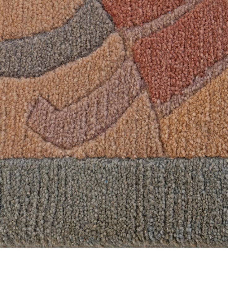 Detail image of  8' 4 x 11' 6  Hand Knotted Tibet Wool Rug