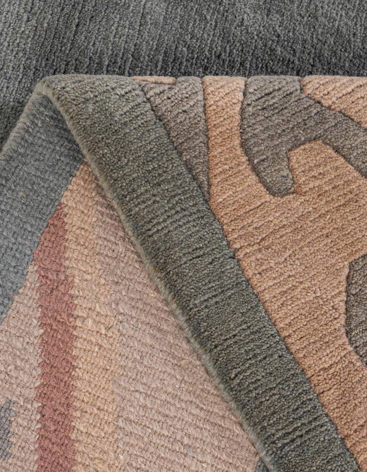 Detail image of  8' 4 x 11' 6  Hand Knotted Tibet Wool Rug