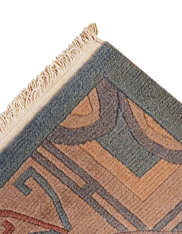 Detail image of  8' 4 x 11' 6  Hand Knotted Tibet Wool Rug