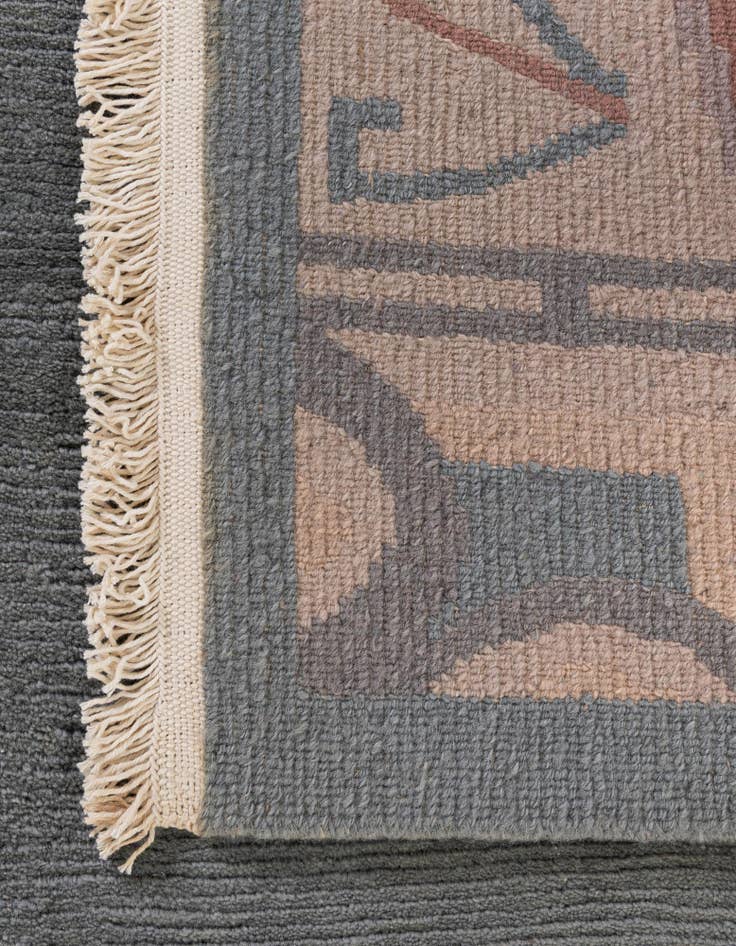 Detail image of  8' 4 x 11' 6  Hand Knotted Tibet Wool Rug