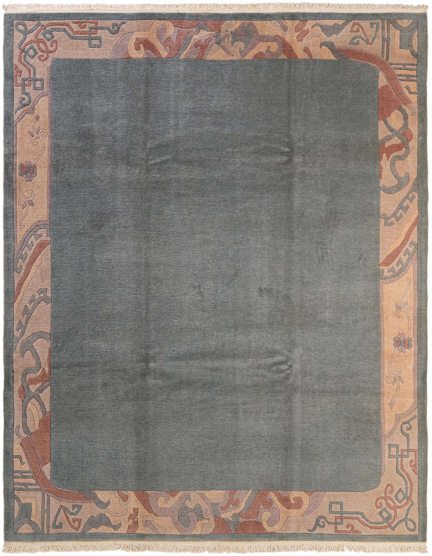 Primary image  8' 4 x 11' 6  Hand Knotted Tibet Wool Rug