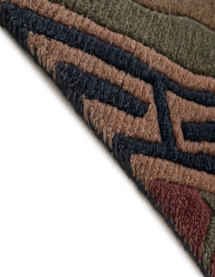 Detail image of  8' 2 x 11' 4  Hand Knotted Tibet Wool Rug