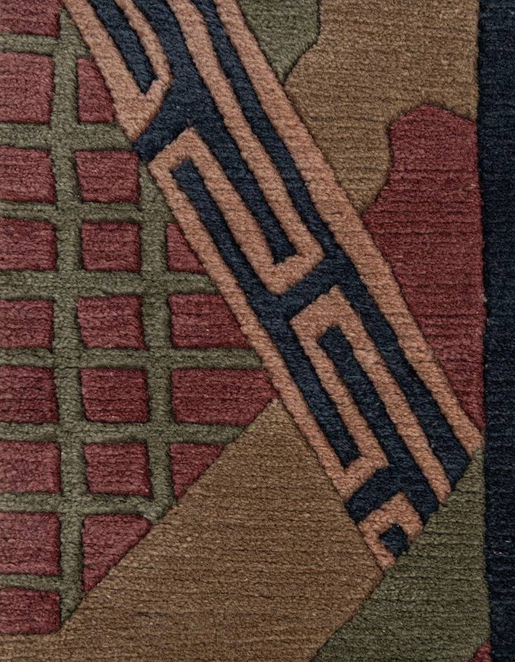 Detail image of  8' 2 x 11' 4  Hand Knotted Tibet Wool Rug