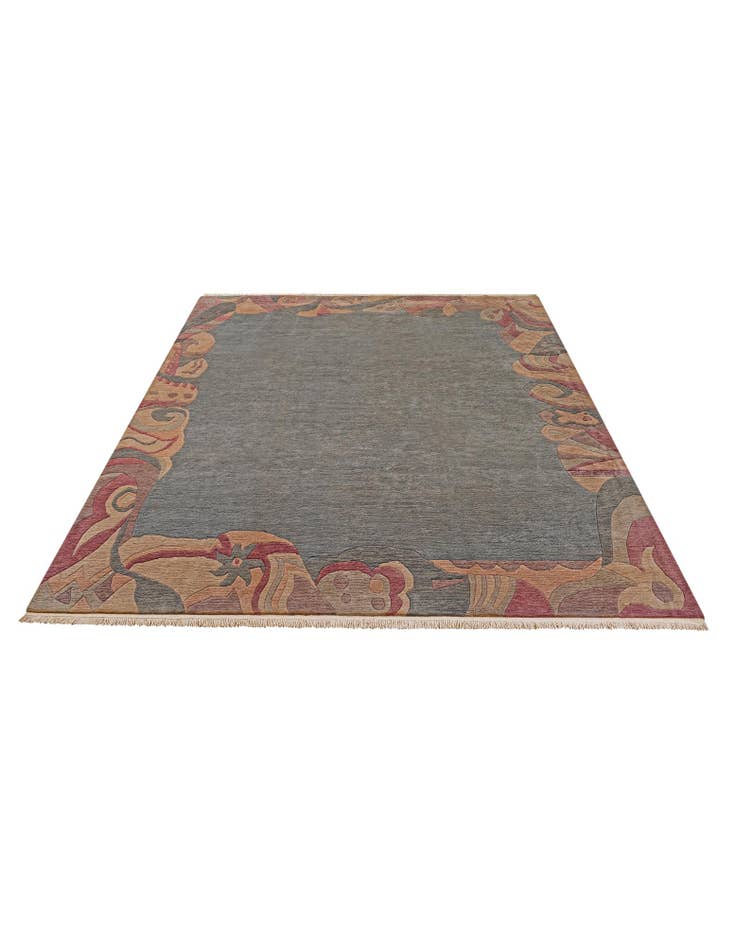 Detail image of  8' 4 x 11' 4  Hand Knotted Tibet Wool Rug