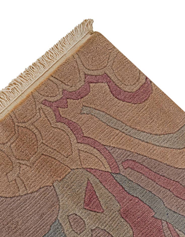 Detail image of  8' 4 x 11' 4  Hand Knotted Tibet Wool Rug