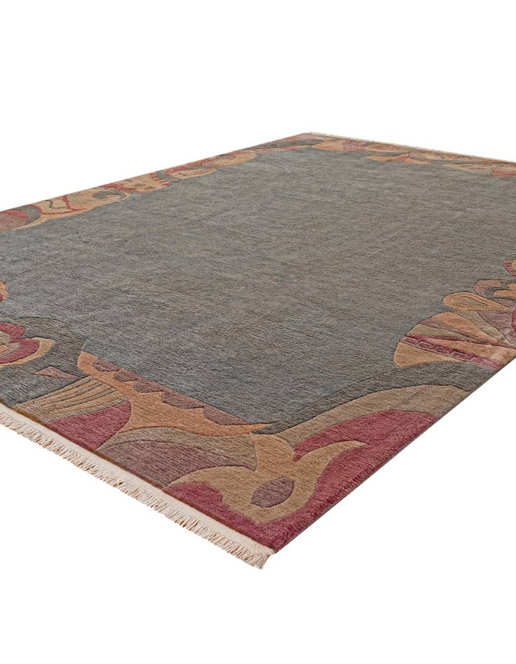 Detail image of  8' 4 x 11' 4  Hand Knotted Tibet Wool Rug