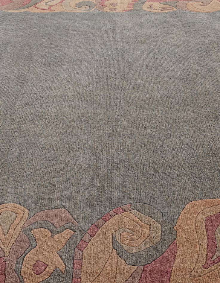 Detail image of  8' 4 x 11' 4  Hand Knotted Tibet Wool Rug
