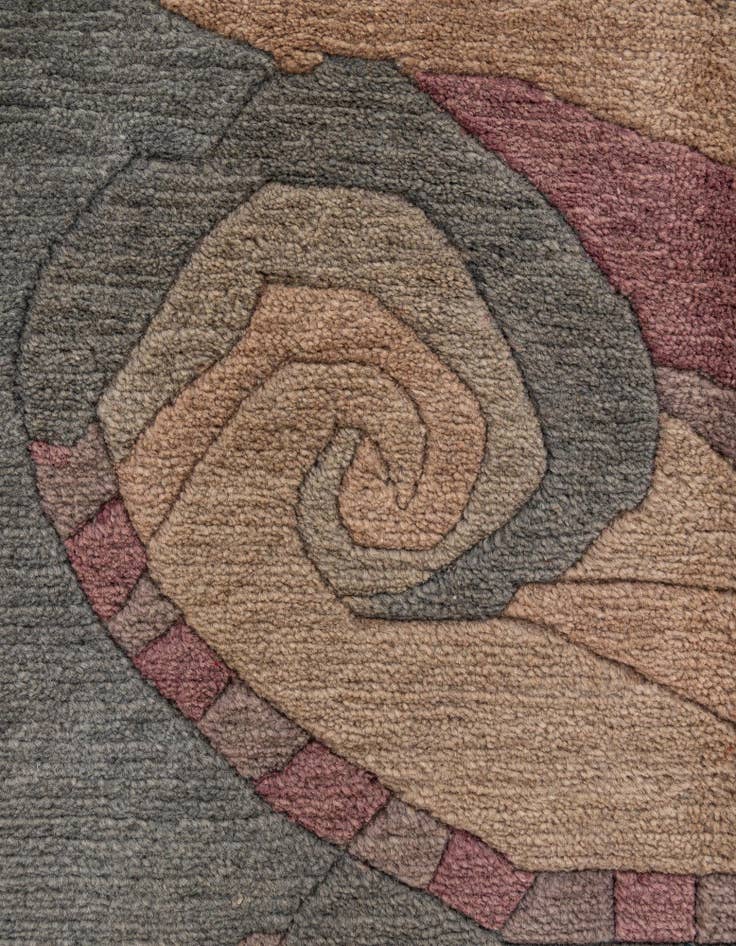 Detail image of  8' 4 x 11' 4  Hand Knotted Tibet Wool Rug