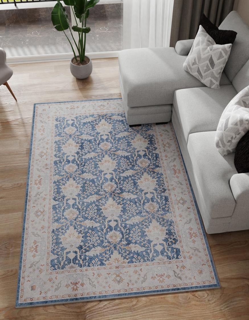 Navy Blue 8' 4 x 12' Timeless Rug | Rugs.com