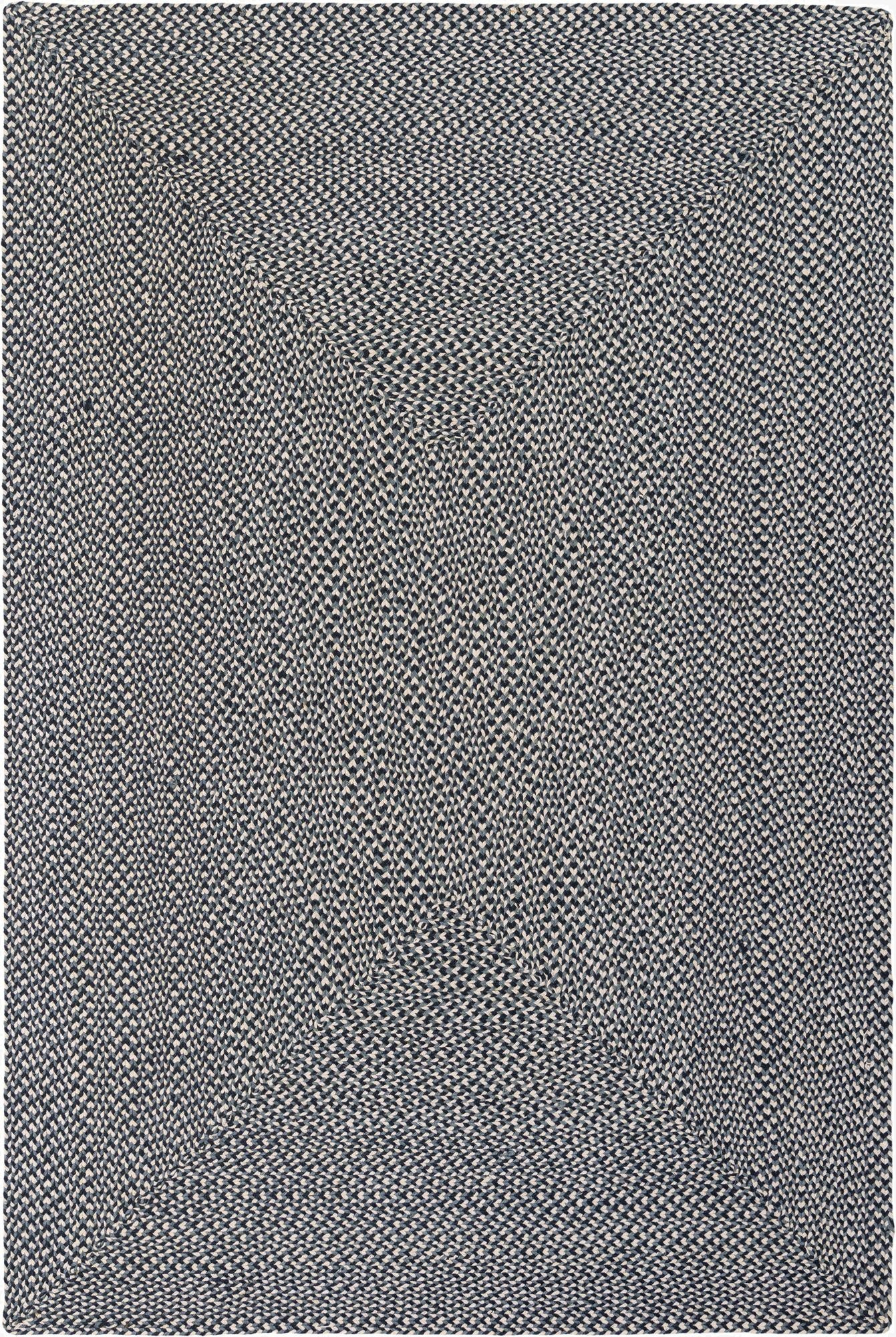  6' 1 x 9'  Hand Tweed Braided Jute Rug