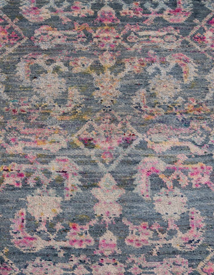 Detail image of  9' x 12' 8  Hand Knotted Ultra Vintage Persian Rug