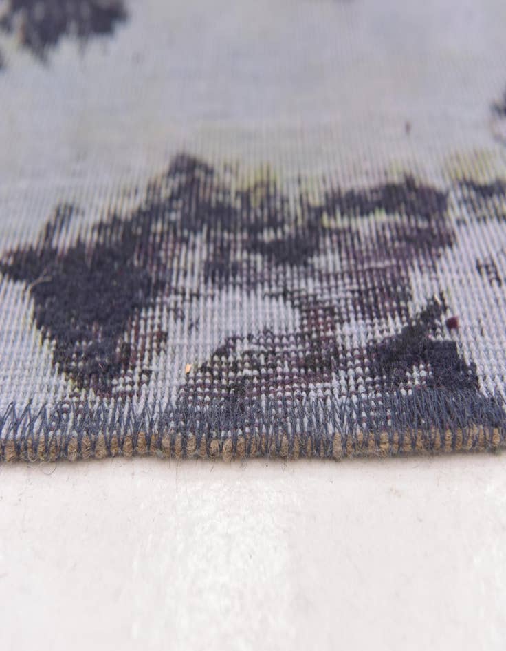 Detail image of  4' 9 x 6' 6  Hand Knotted Ultra Vintage Persian Wool Rug