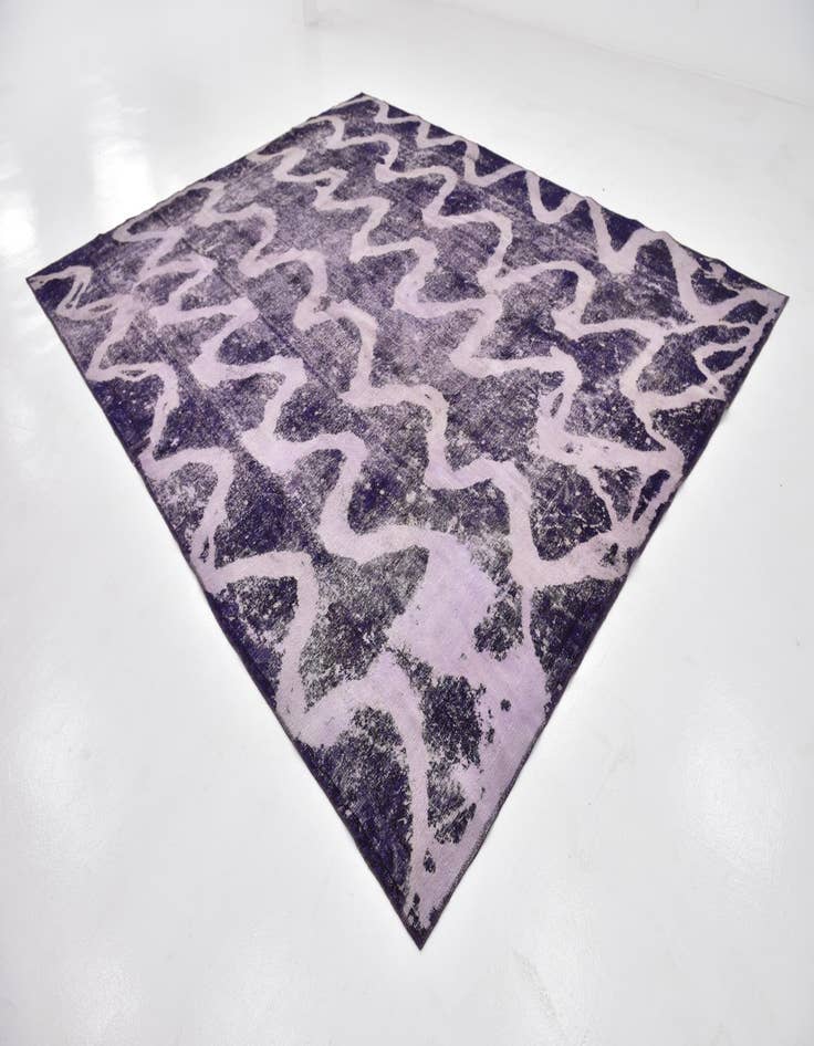 Detail image of  9' 10 x 12' 6  Hand Knotted Ultra Vintage Persian Wool Rug