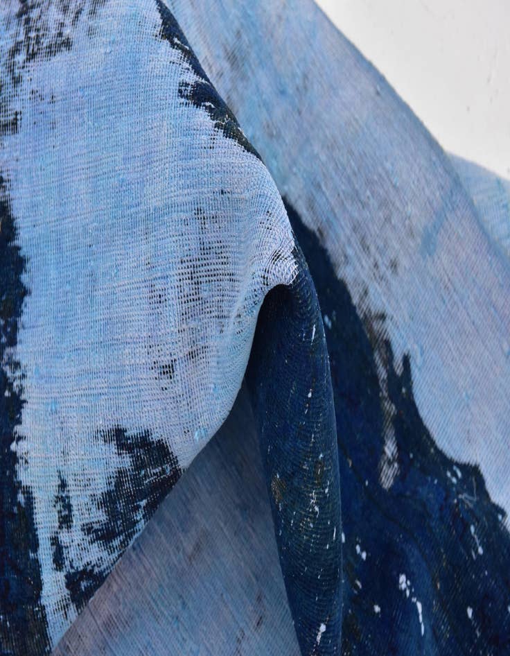 Detail image of  8' x 11' 5  Hand Knotted Ultra Vintage Persian Wool Rug